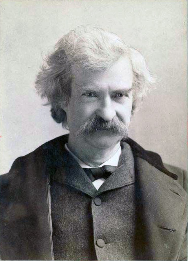 Mark Twain in Middle Life - ID: 100708 - NYPL Digital Gallery