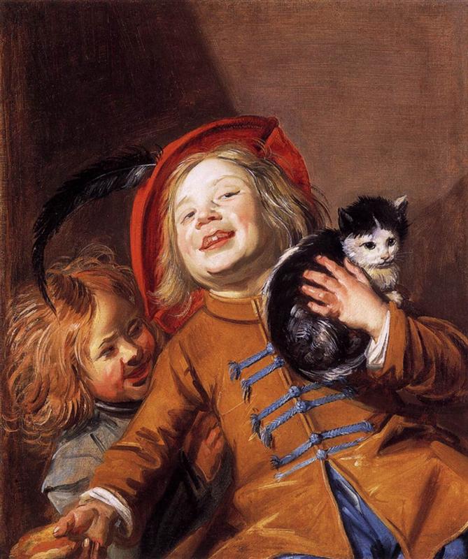 laughing-children-with-a-cat-1629.jpg!HalfHD