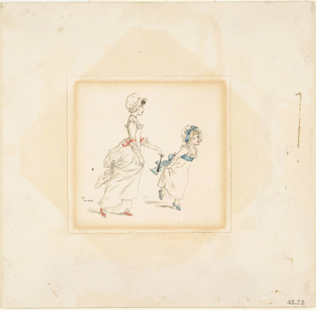 Woman and Child, 1883