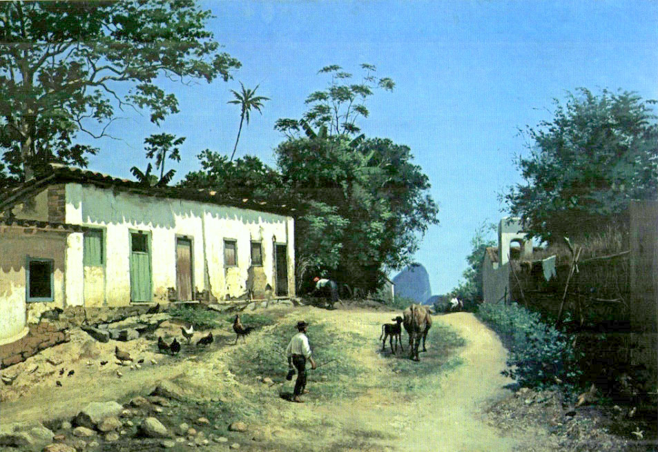 Abigail_de_Andrade,_1888,_Estrada_do_Mundo_Novo_com_Pão_de_Açúcar_ao_Fundo